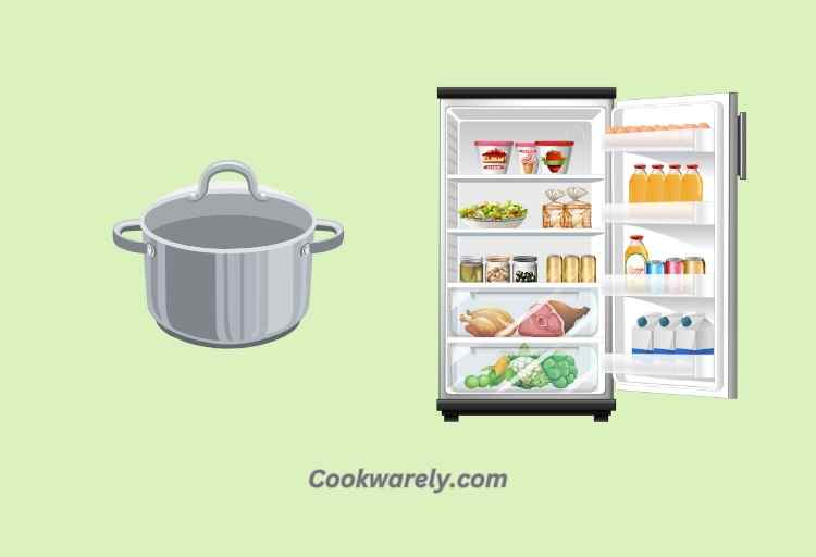 Can You Store Food In Stainless Steel Pots And Pans In A Refrigerator?