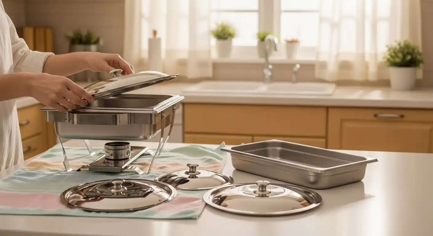 Disassemble the Chafing Dish