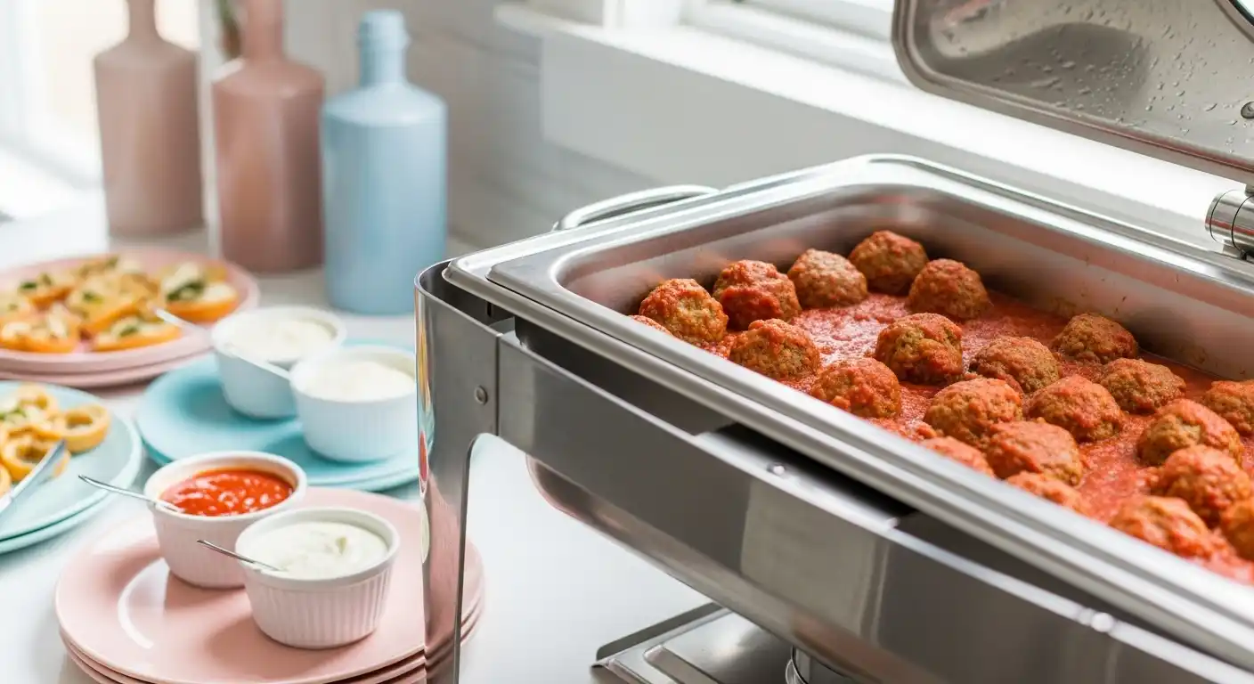 Serving Buffets with Style Using Chafing Dishes