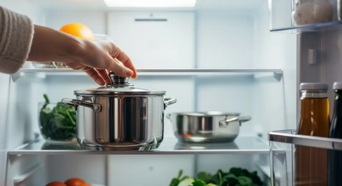 Can You Store Food In Stainless Steel Pots And Pans In A Refrigerator