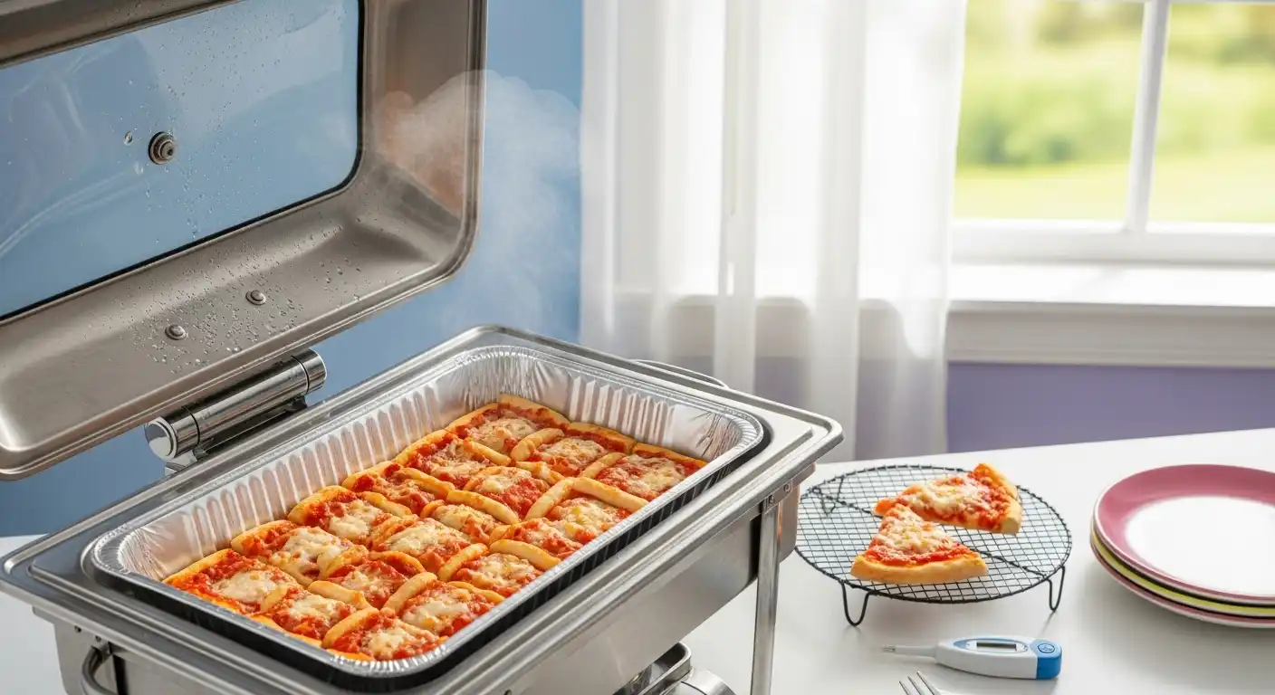 Tips for Keeping Pizza Warm in a Chafing Dish
