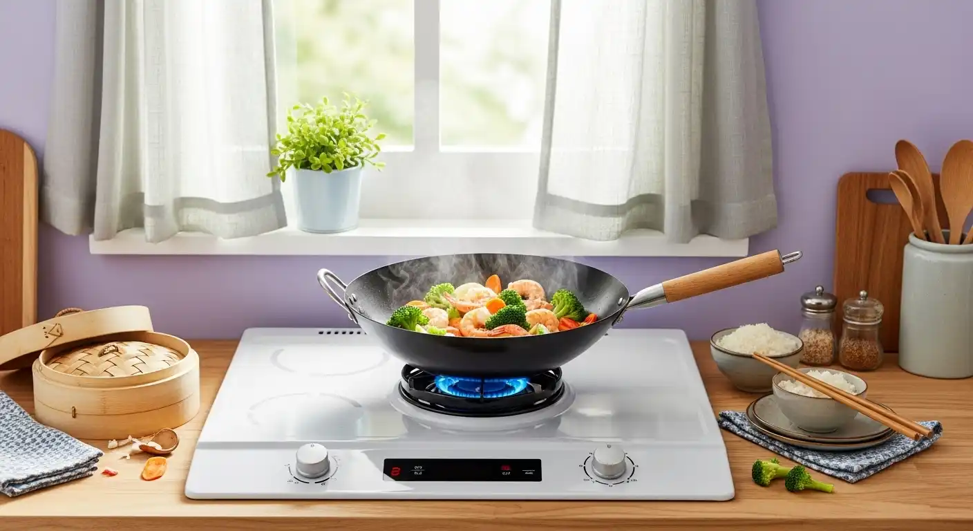 Can You Use A Round Bottom Wok On An Electric Stove? 1 Can You Use A Round Bottom Wok On An Electric Stove