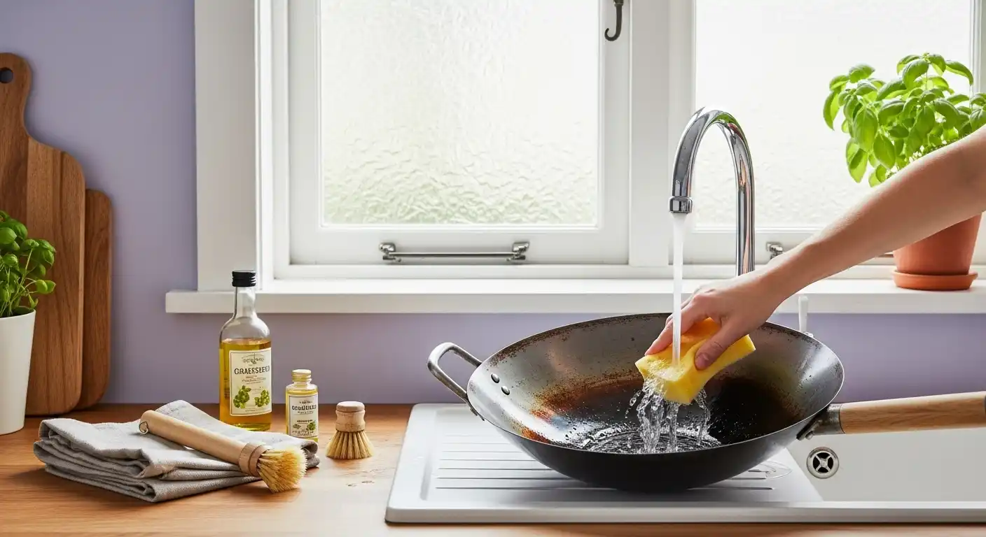 Cleaning and Maintaining Your Wok