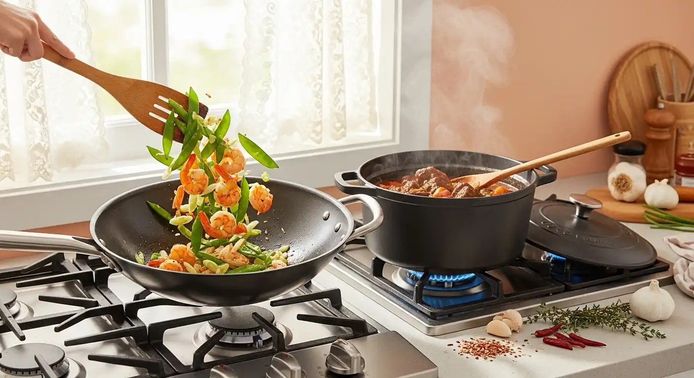 Cooking Techniques Wok Vs Dutch Oven