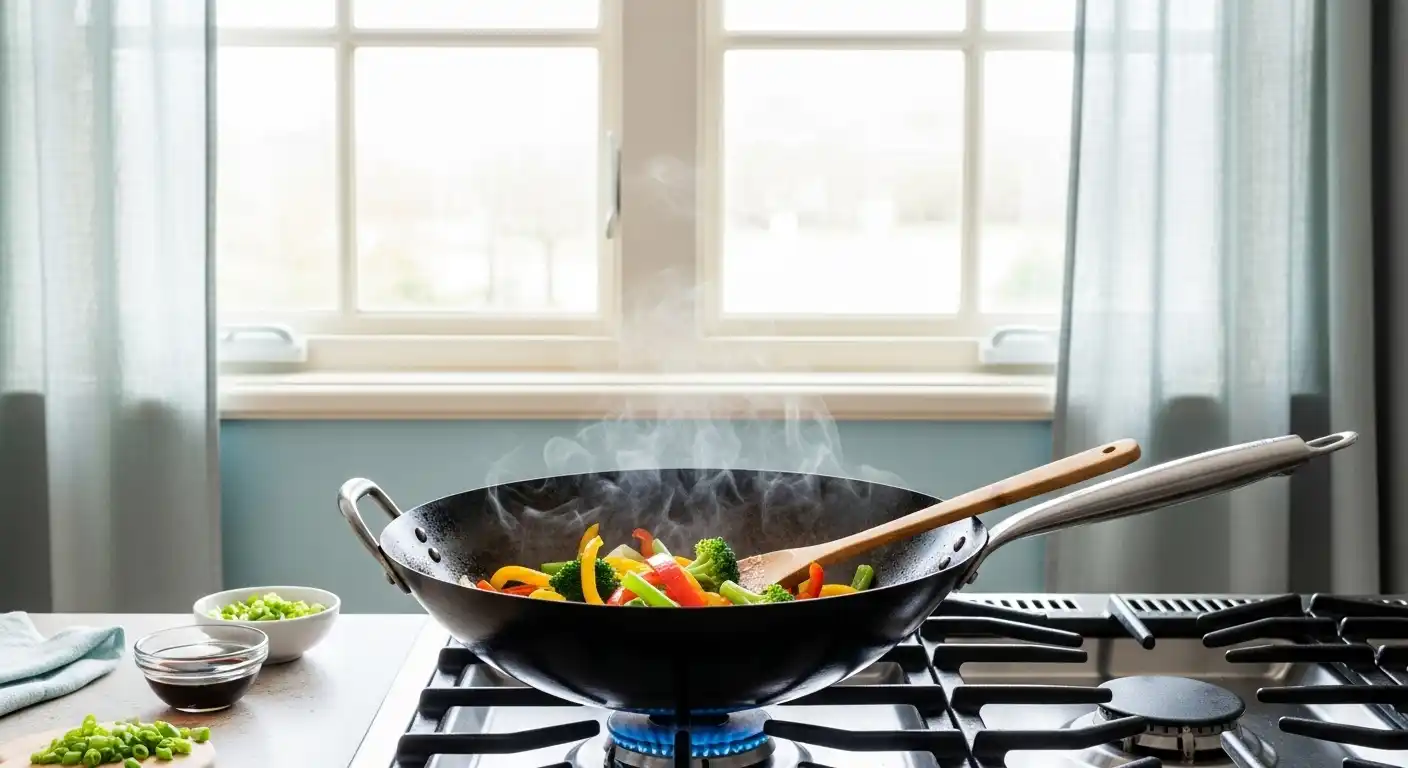 Cooking with Your Seasoned Wok