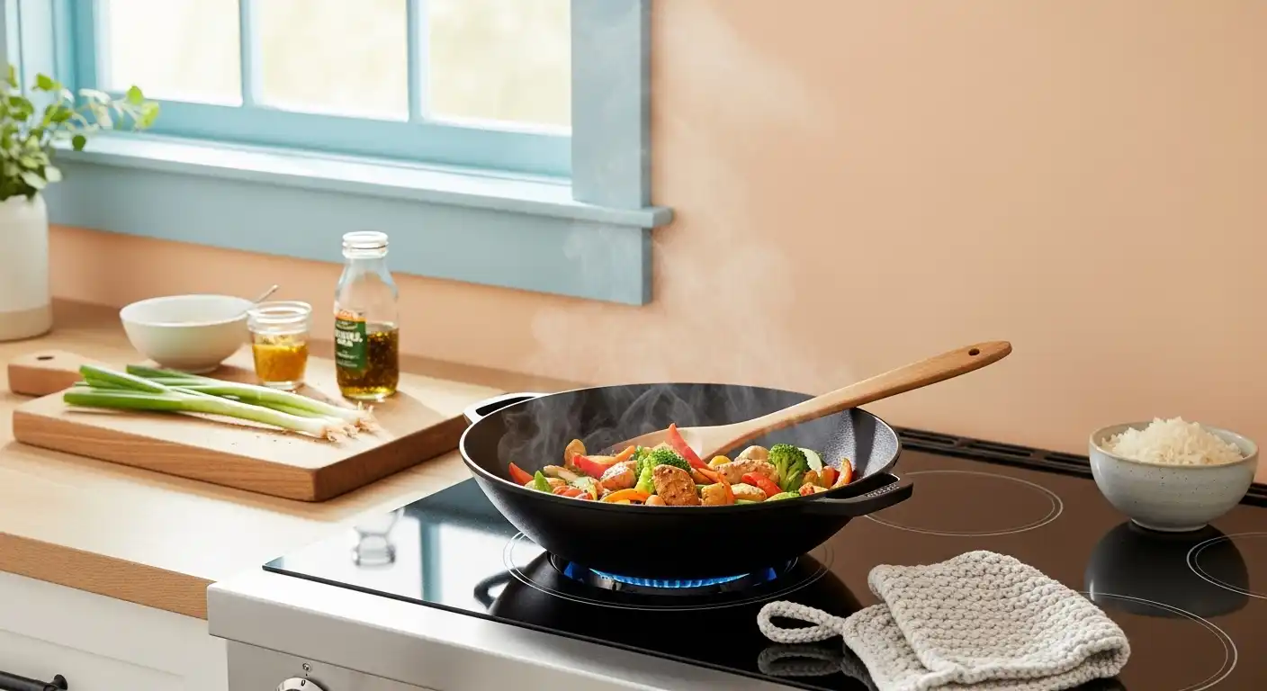 Flat-Bottom Woks The Electric Stove’s Best Friend