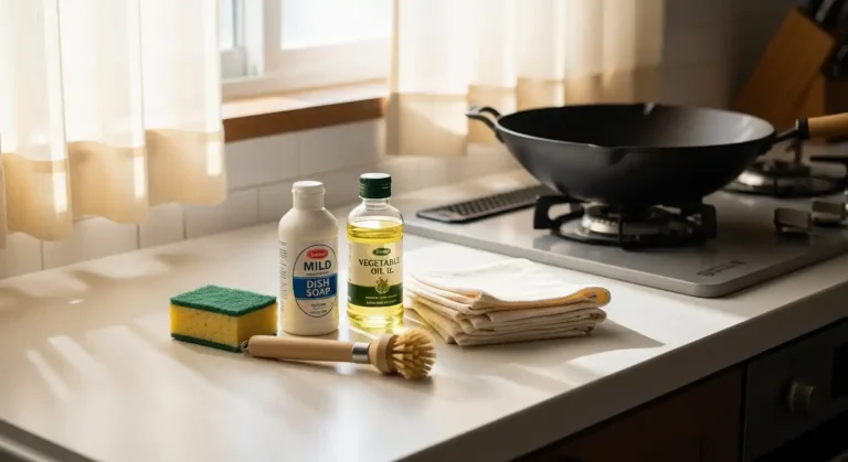 How To Clean A Cast Iron Wok