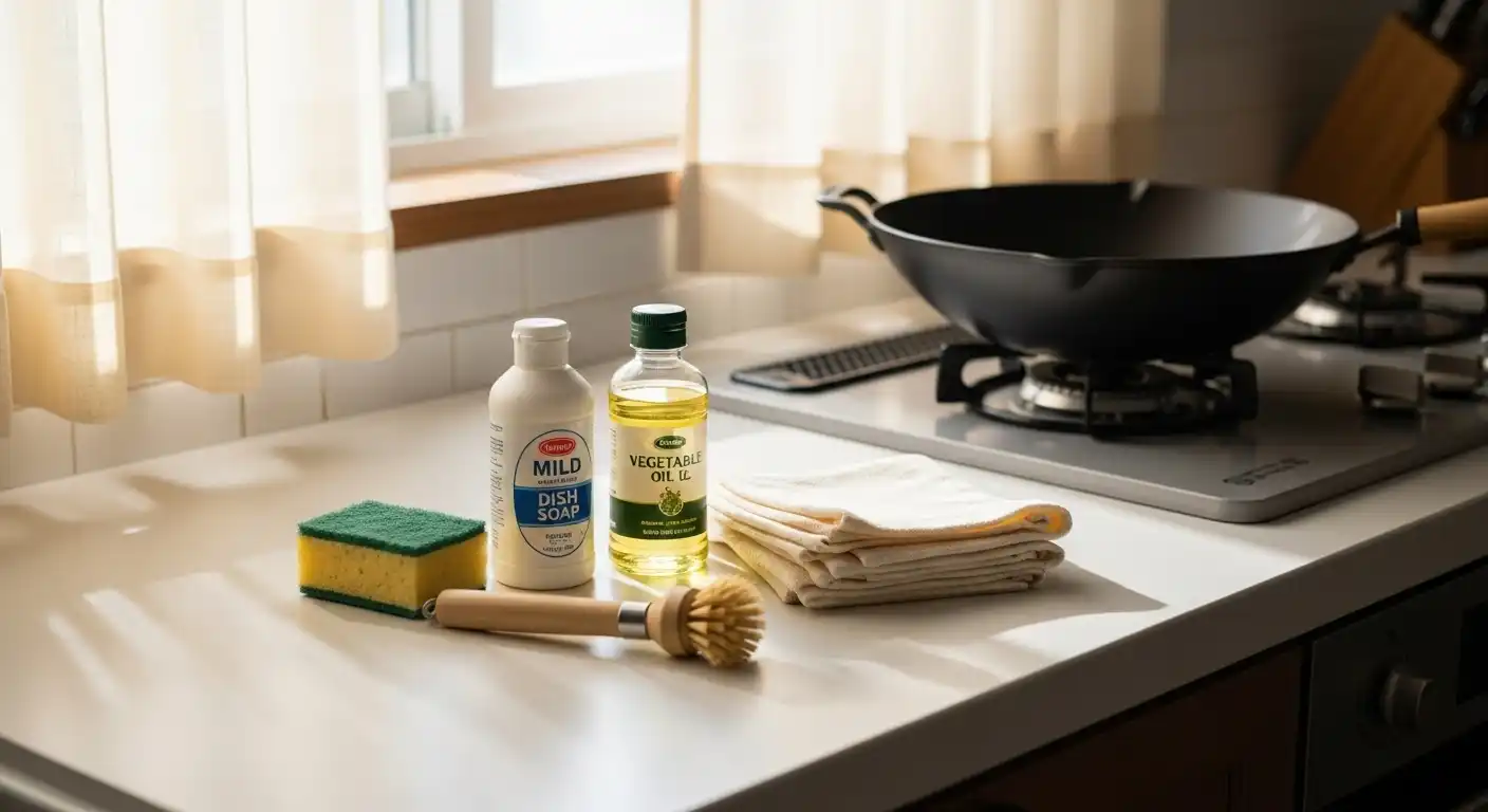How To Clean A Cast Iron Wok
