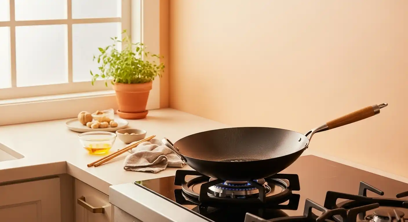 Seasoning Your Wok for Glass Top Stoves