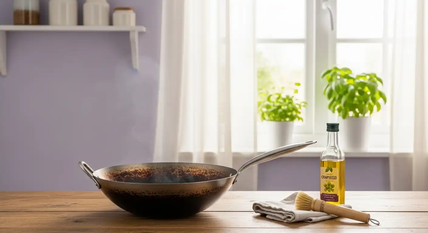 Seasoning and Maintenance by Wok Size