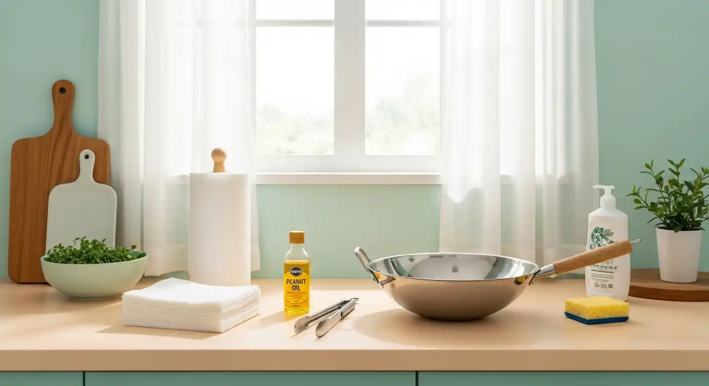 What You’ll Need to Season Your Wok
