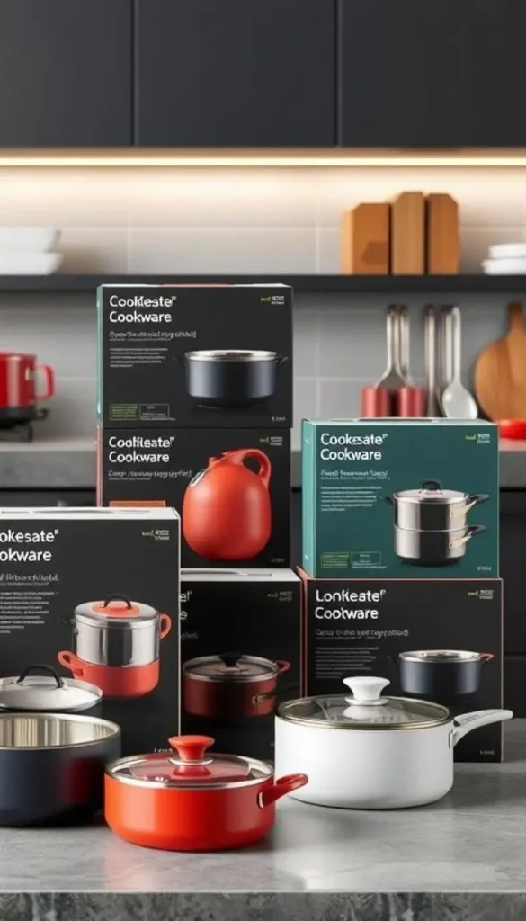 Space-Saving Cookware Packaging