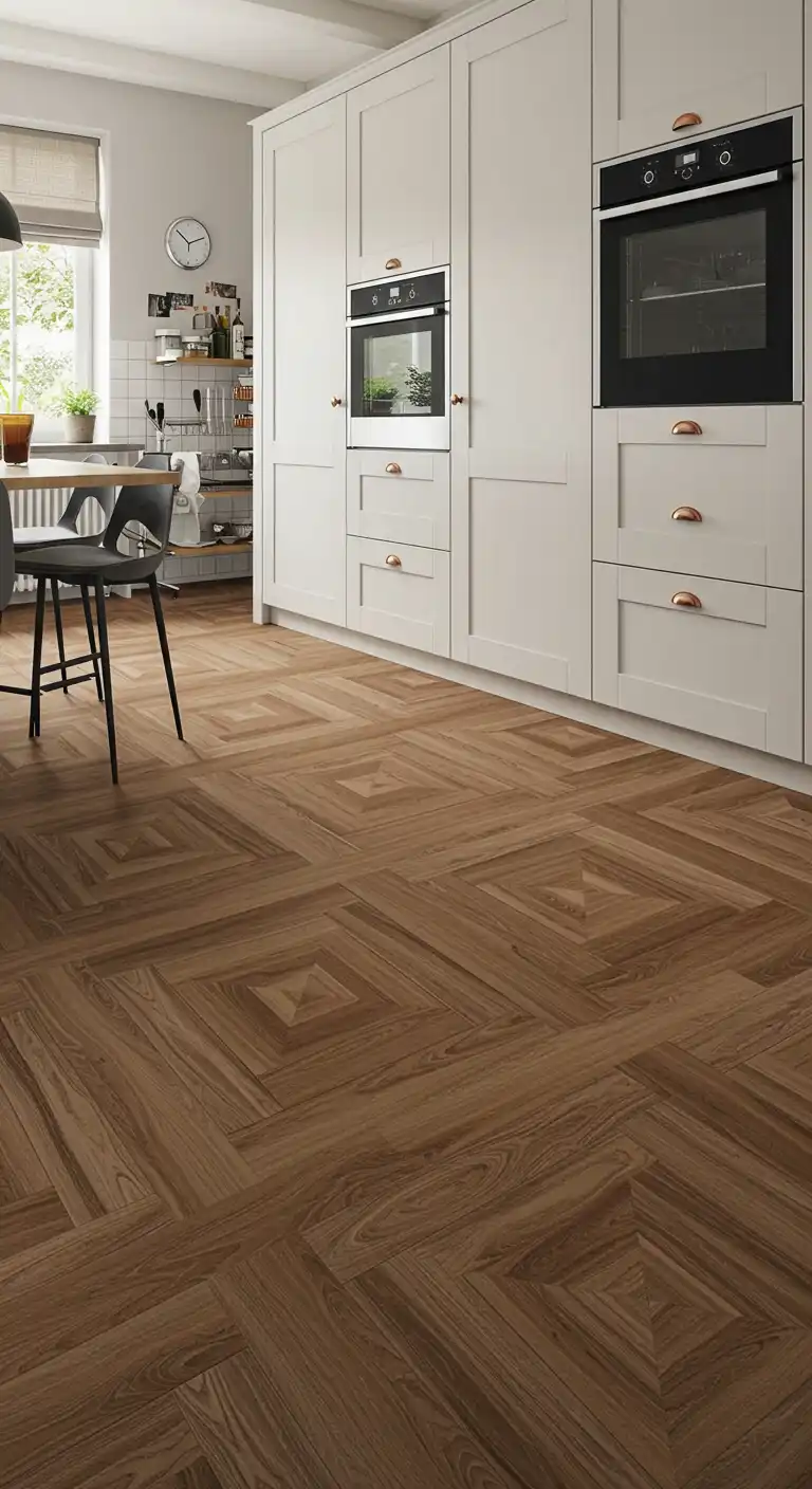 3D-Effect Parquet Floors 1