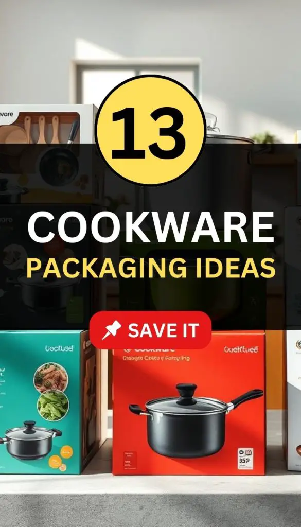 Cookware Packaging Ideas pin