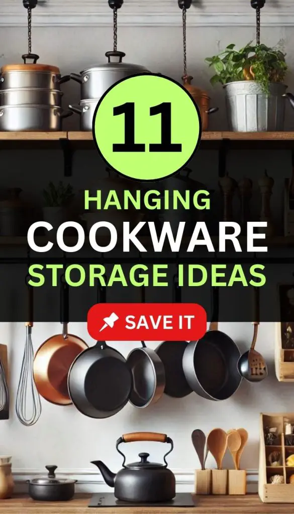 Hanging Cookware Storage Ideas pin 02