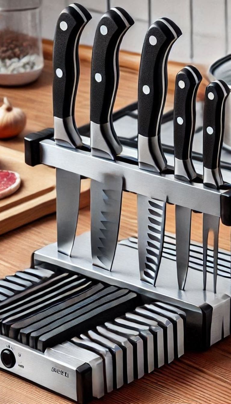 11+ Genius Hanging Cookware Storage Ideas 2 Magnetic Knife Strips