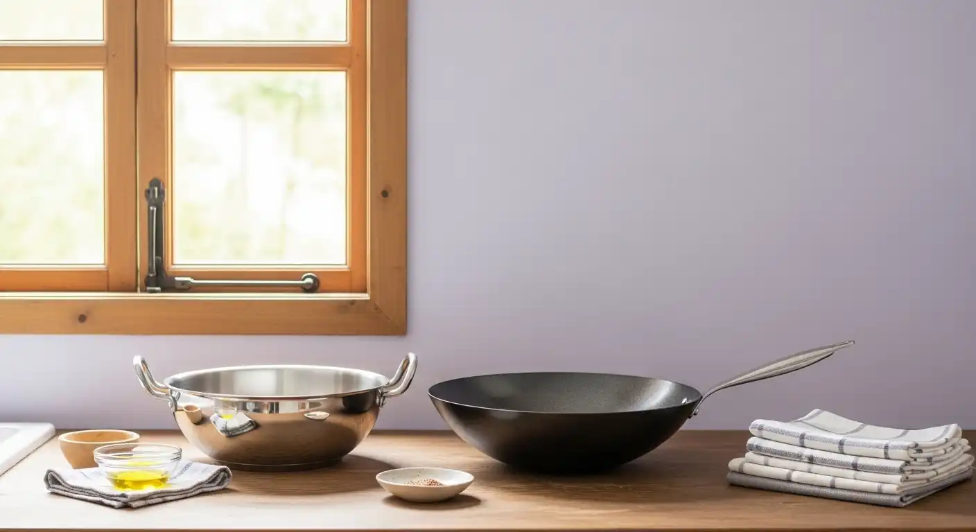 Material Matters Kadai Vs Wok
