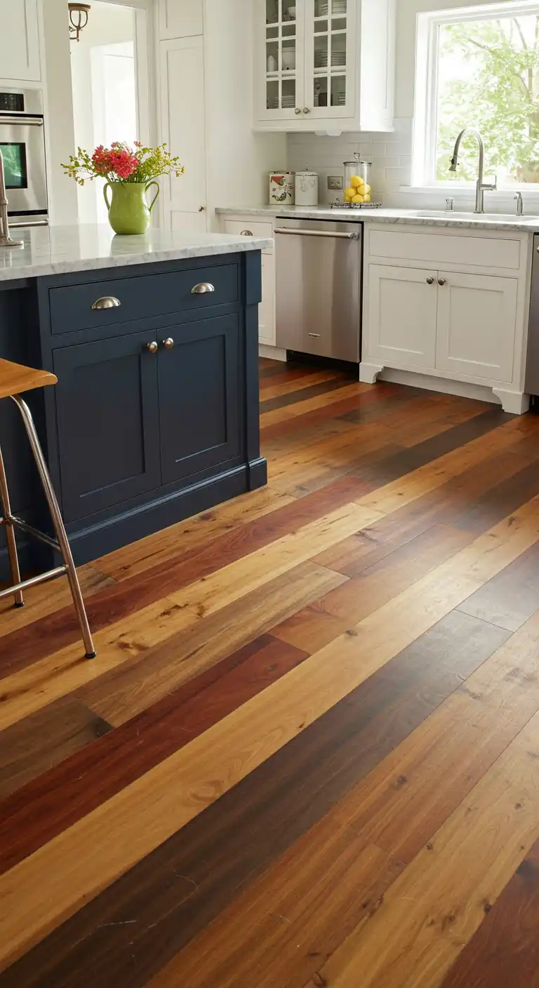 Multihued Hardwood Floors 2