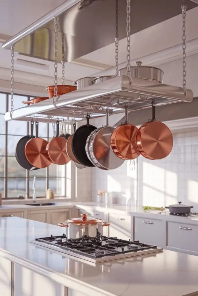 Overhead Pot Rack