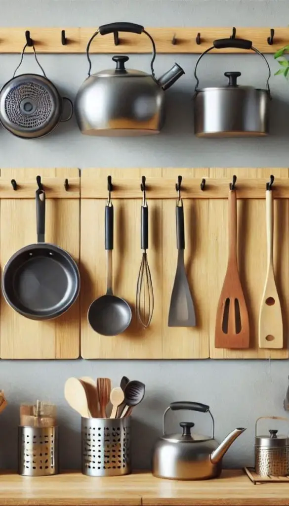 Wall-Mounted Pegboards