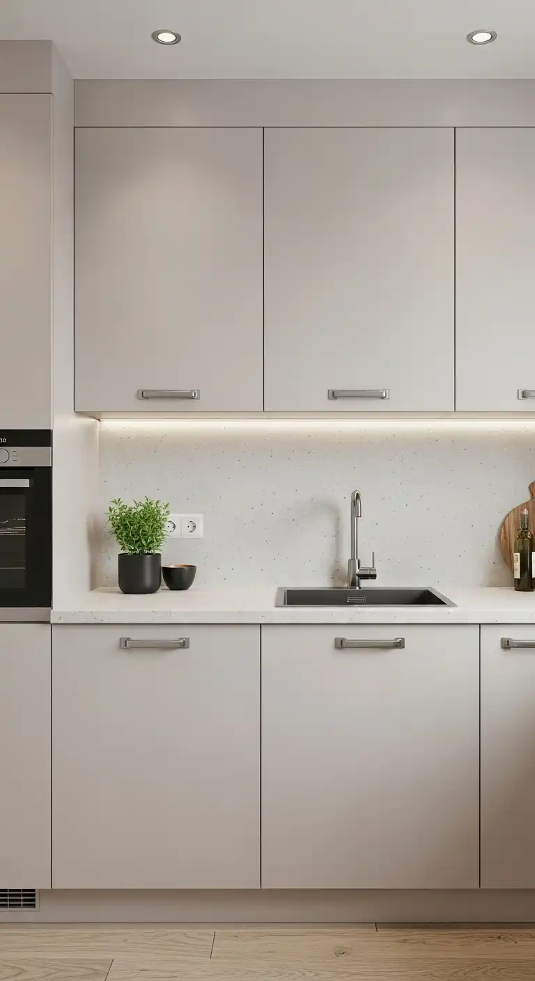 01. Streamlined Cabinets Stop the Cluttered Look