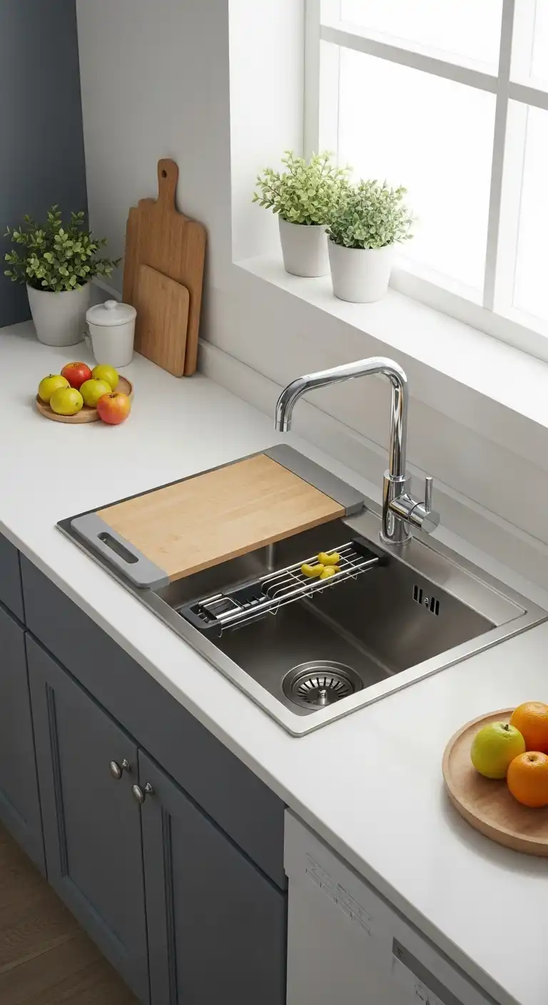 04. Space-Saving Sinks Get Your Counters Back