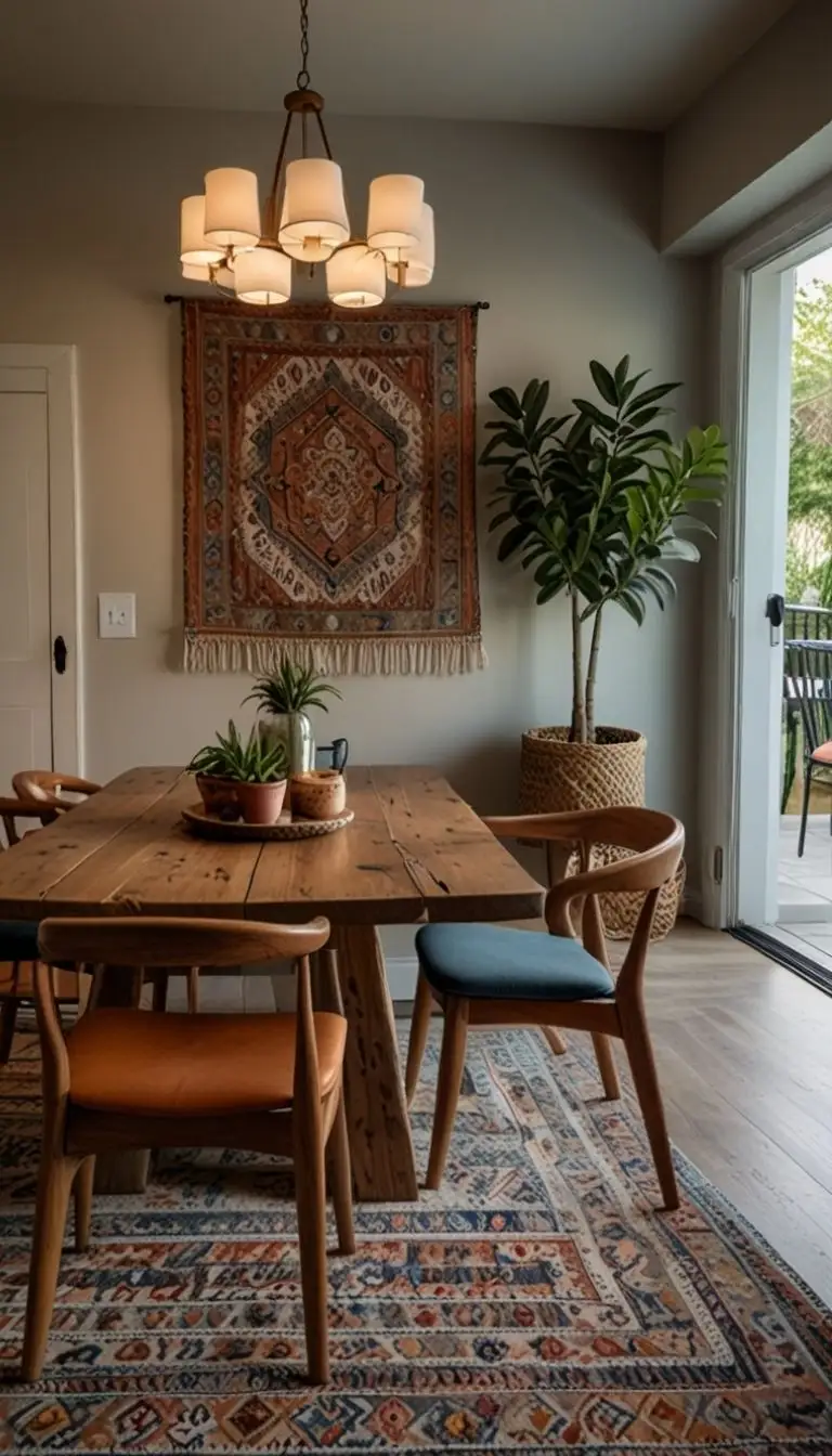 Mix and Match Dining Chairs for a Laid-Back Look