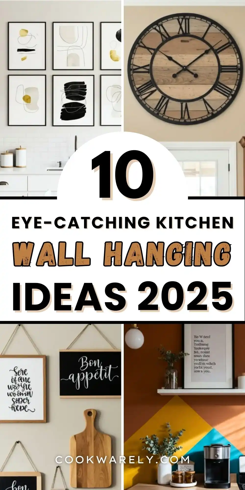 10 Eye-Catching Kitchen Wall Hanging Ideas to Try 1 10 Eye-Catching Kitchen Wall Hanging Ideas