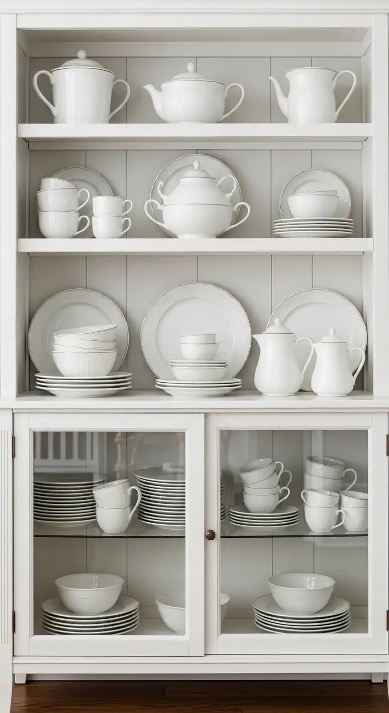 15 Elegant Dining Room Display Ideas 11 10. Showcase Elegant Dishware
