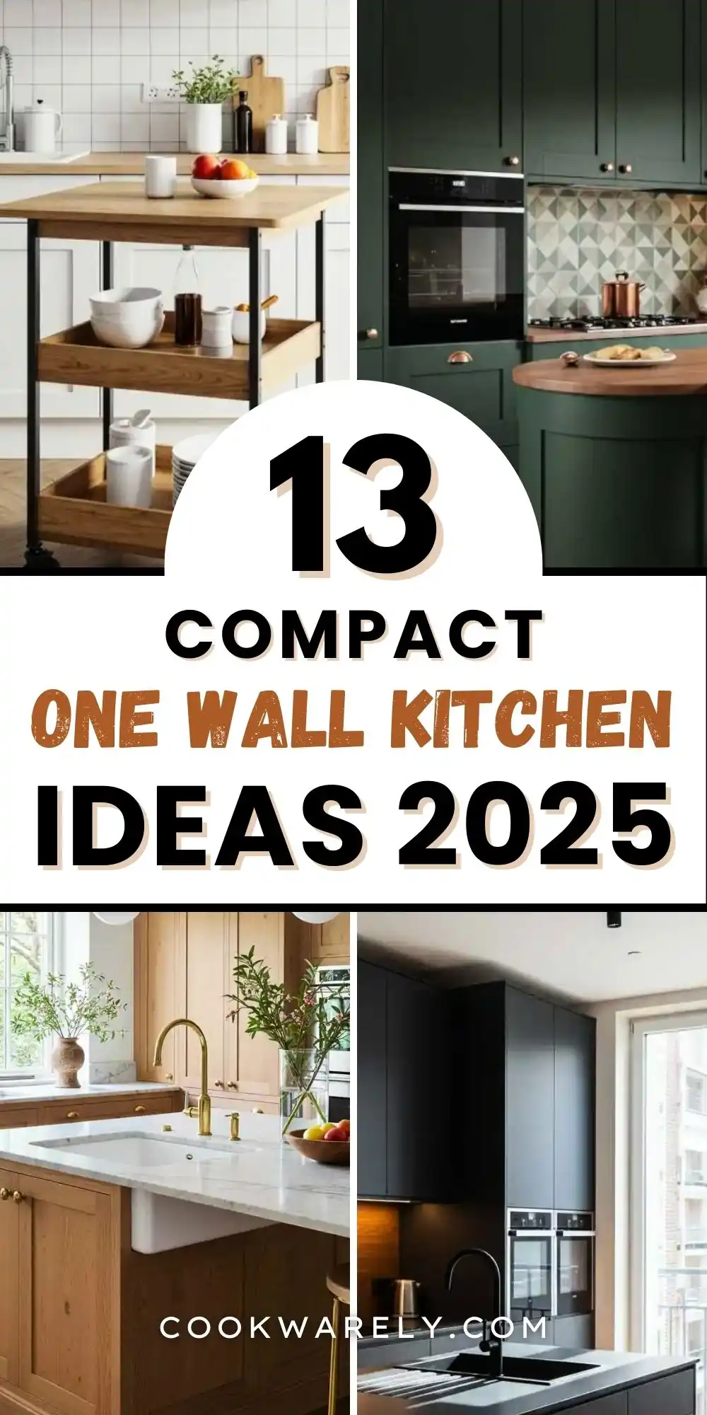 13 Compact One Wall Kitchen With Island Ideas 1 13 Compact One Wall Kitchen With Island Ideas