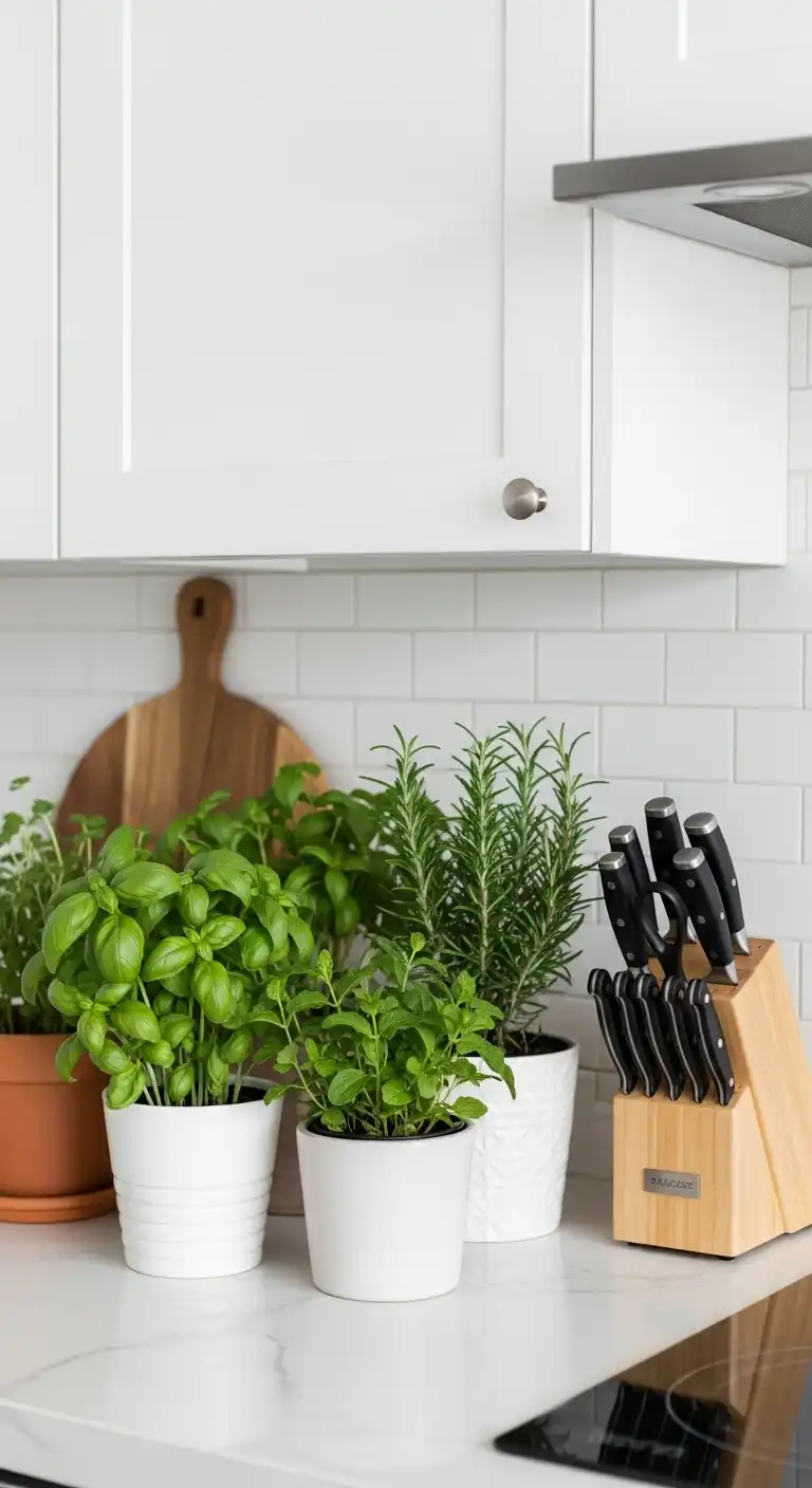 2. Add a Touch of Greenery