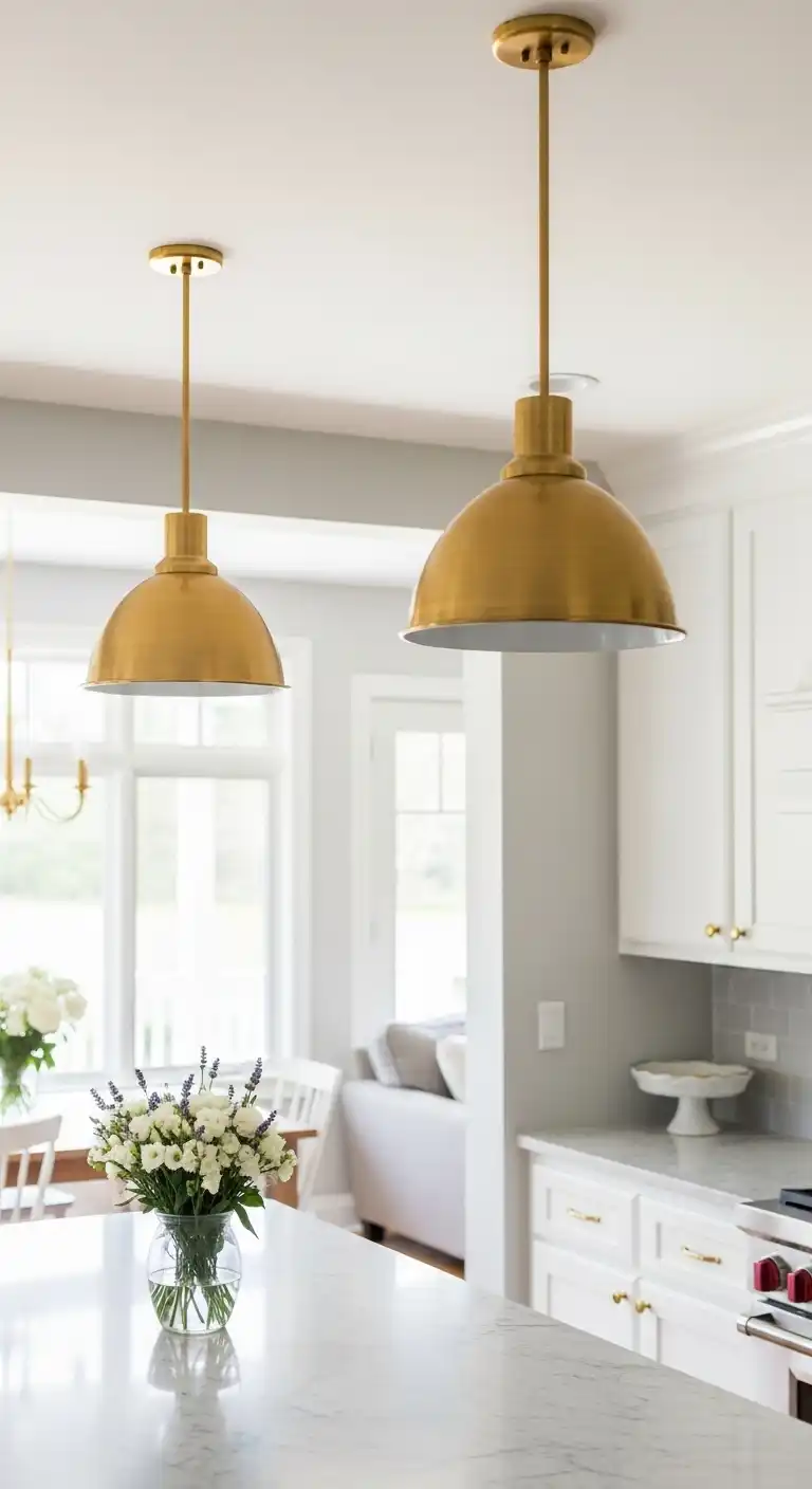 7 Inspiring Modern Kitchen Decor Ideas to Elevate Everyday Living 4 3. Statement Lighting for a Chic Touch
