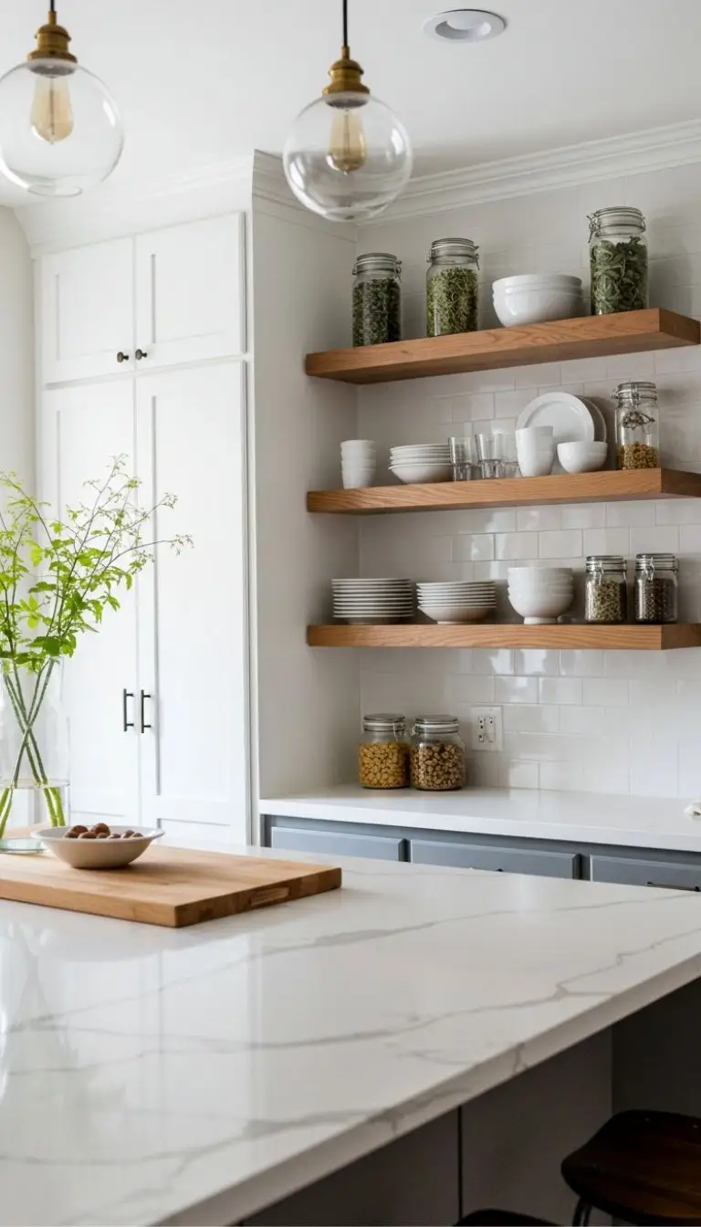 Embrace Open Shelving for Stylish Storage