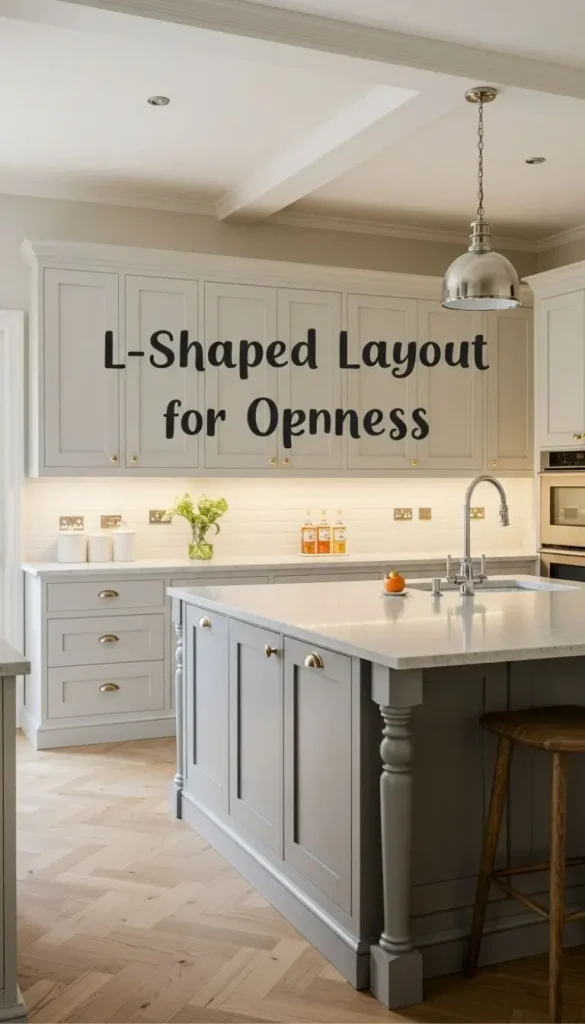 L-Shaped Layout for Openness