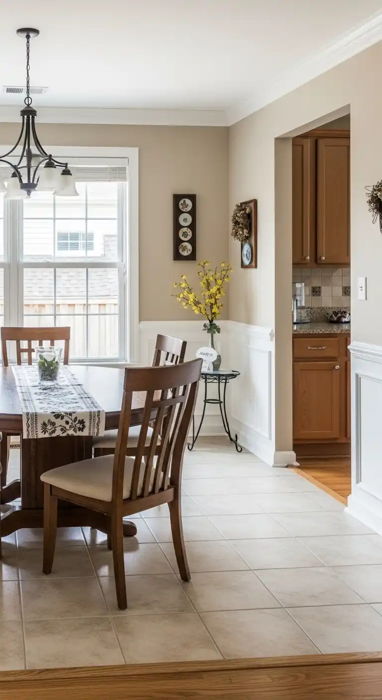 15 Quick Dining Room Cleaning Ideas That Make a Big Difference 7 6. Keep Floors Spotless