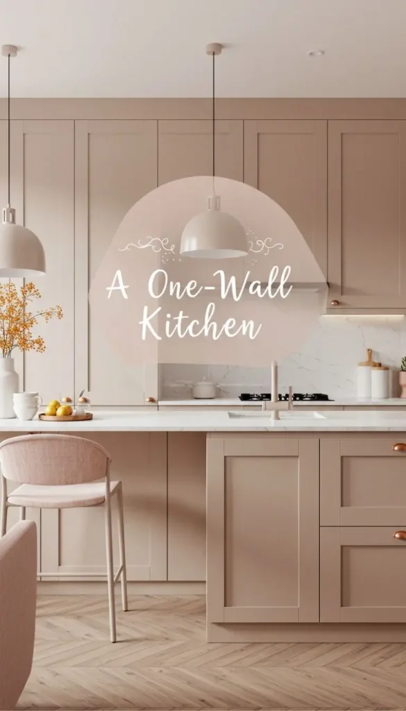 a One-Wall Kitchen