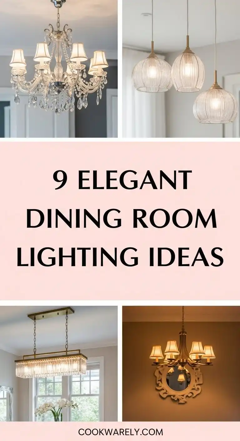 9 Elegant Dining Room Lighting Ideas