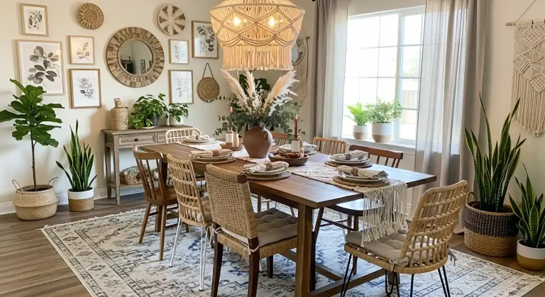 Boho Dining Room