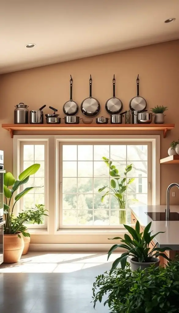 Float Shelves Above Windows