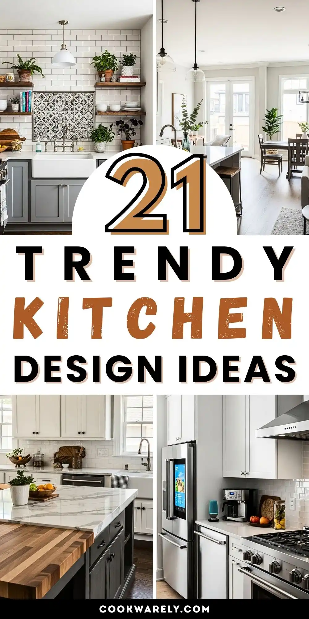 21 Trendy Kitchen Design Ideas for a Modern Home Vibe 1 Kitchen Design Ideas