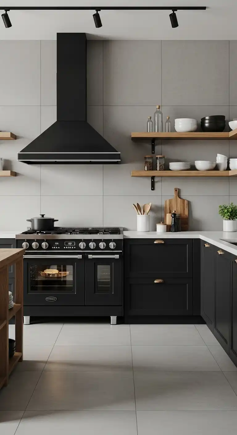 12. Minimalist Concrete Tiles