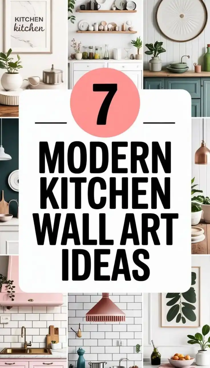7 Modern Kitchen Wall Art Ideas for a Sleek and Chic Space 1 7 Modern Kitchen Wall Art Ideas for a Sleek and Chic Space