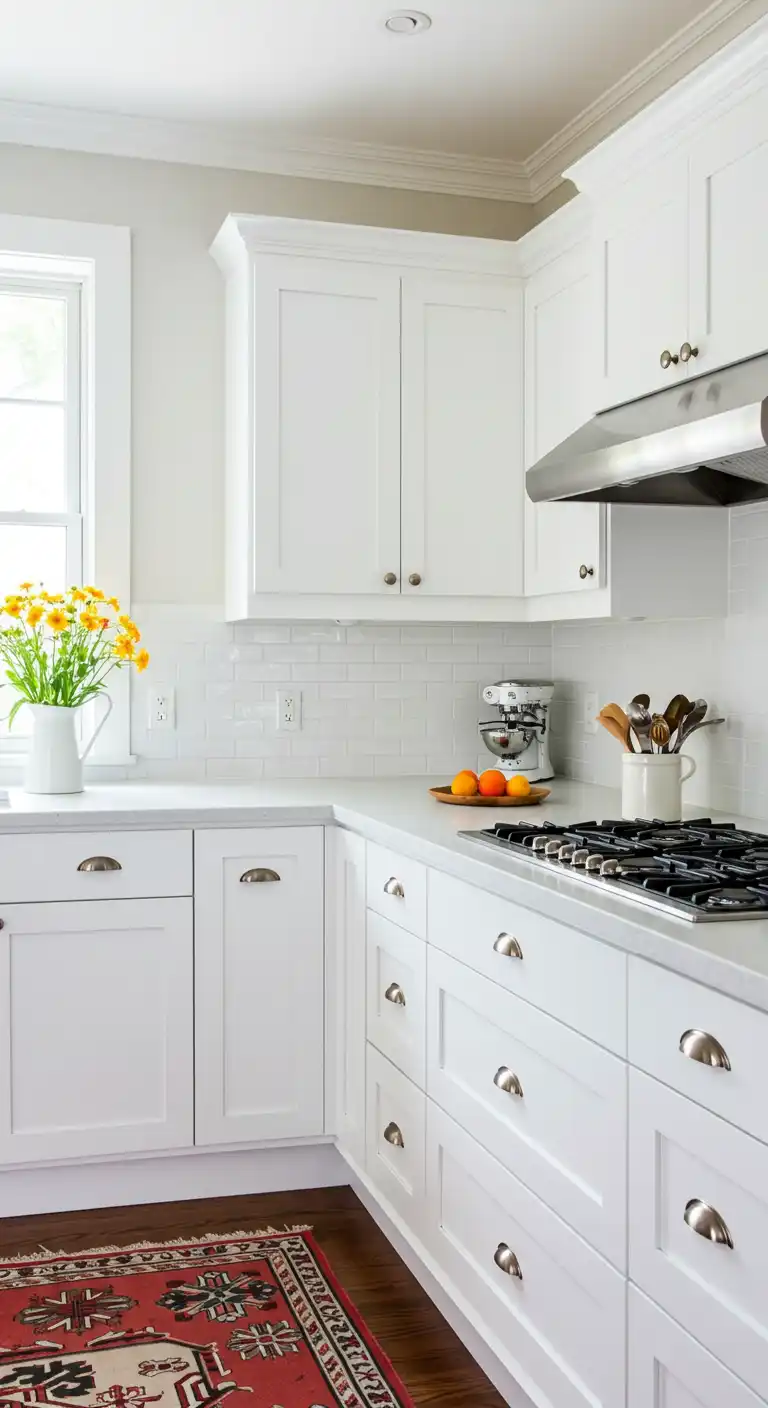 Crisp White for an Open and Airy Feel 2