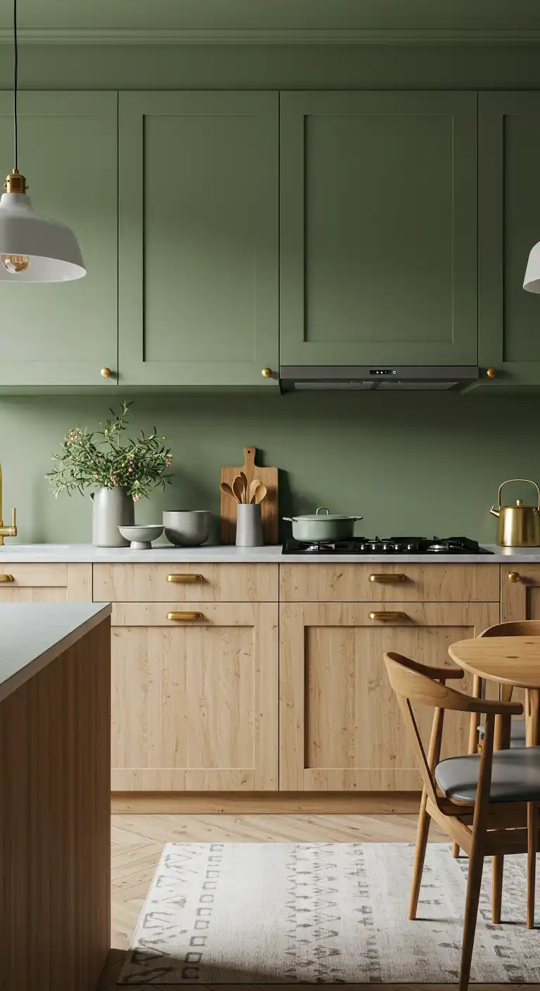 Earthy Green for a Natural Touch 1