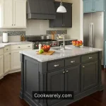 Kitchen Cabinet Color Ideas with Brown Floor