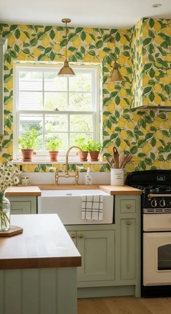 Mistakes to Avoid When Using Wallpaper in the Kitchen