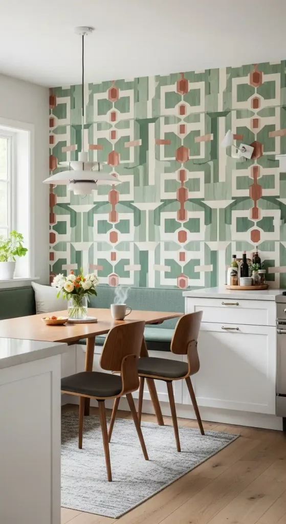 Why Kitchen Wallpaper Is Making a Comeback