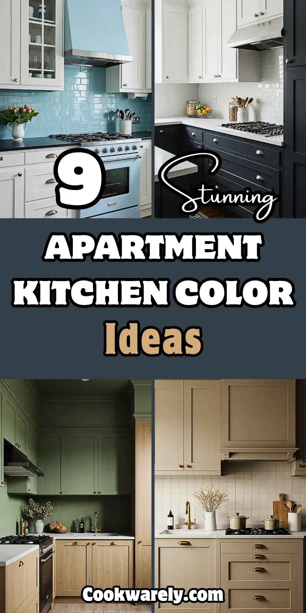 apartment kitchen color ideas