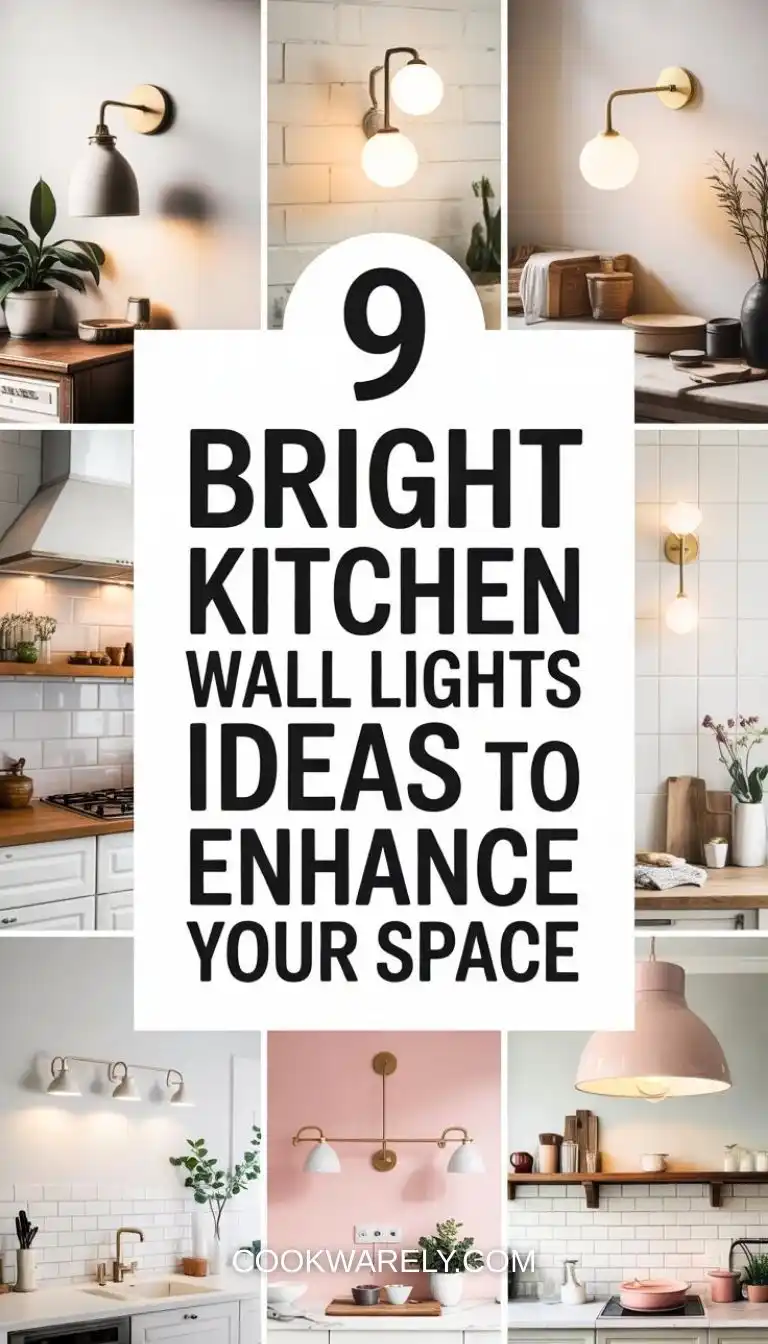 9 Bright Kitchen Wall Lights Ideas to Enhance Your Space 1 9 Bright Kitchen Wall Lights Ideas to Enhance Your Space