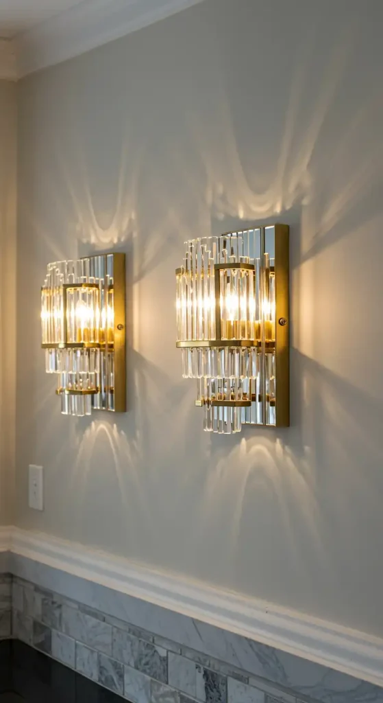 9 Bright Kitchen Wall Lights Ideas to Enhance Your Space 13 Art Deco Glam Wall Lights 2